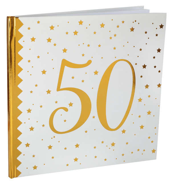 Gästebuch "50" Golden Times