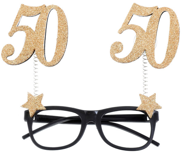 Party Brille "50" Geburtstag
