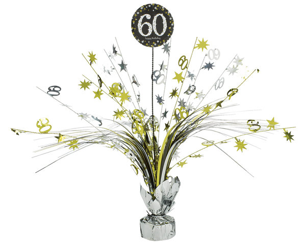 Tischkaskade "60th Birthday" - 46cm