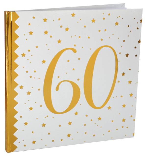 Gästebuch "60" Golden Times