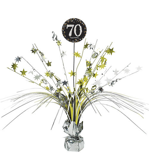 Tischkaskade "70th Birthday" - 46cm