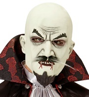 Vampir Maske mit Bart