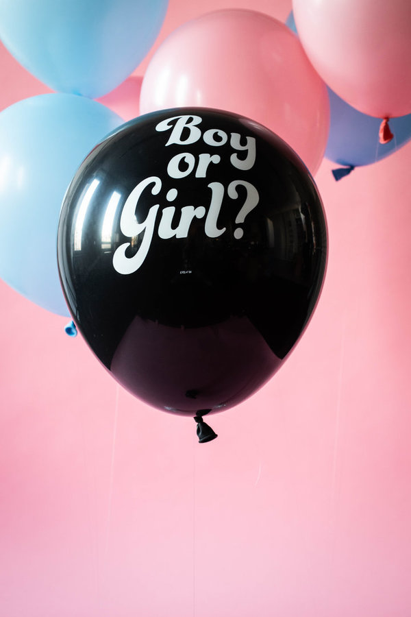 Gender Reveal Ballons 30 cm - 8 Stück