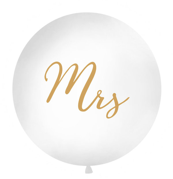 Luftballon  " Mrs " 1m