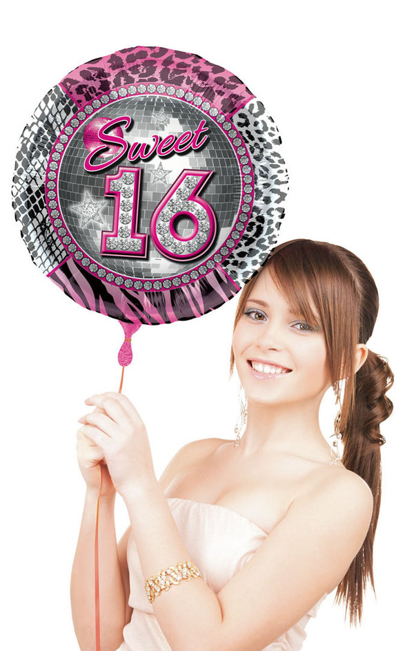 Sweet 16 Folienballon