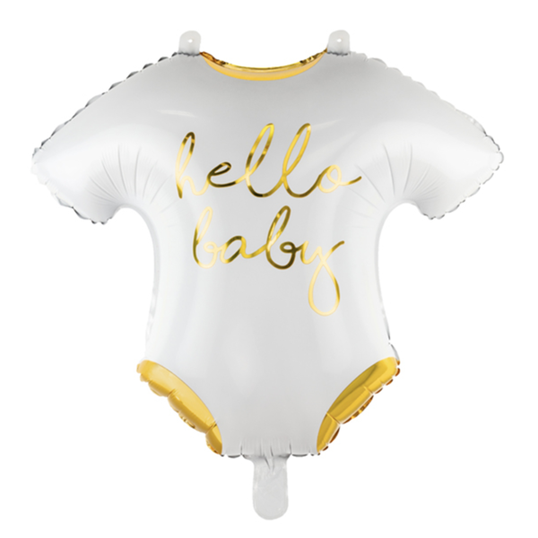 1 Folienballon XXL - Baby Strampler