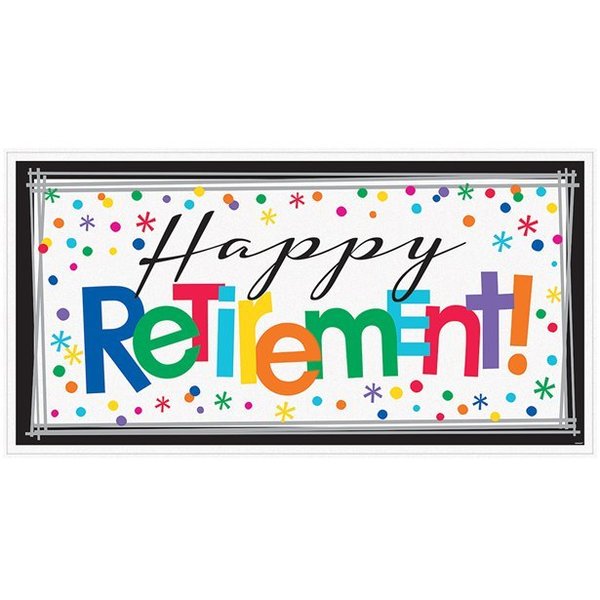 Banner Happy Retirement!