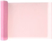 Organza Tischläufer Pink 5m
