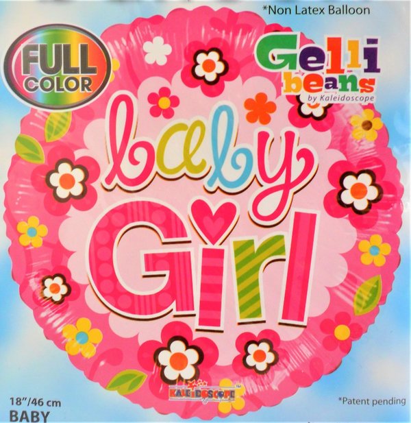 Folienballon - Baby Girl - 46cm