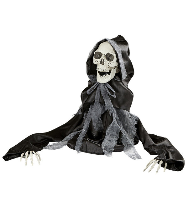 Animierter Grim Reaper mit wachsendem Oberkörper