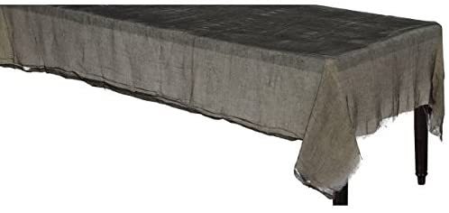 Schwarzes Tuch - Tischdekoration 150x210cm