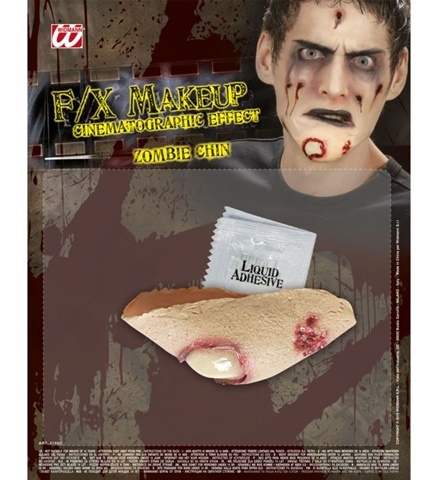FX Latex Wunde "Zombie Kinn"