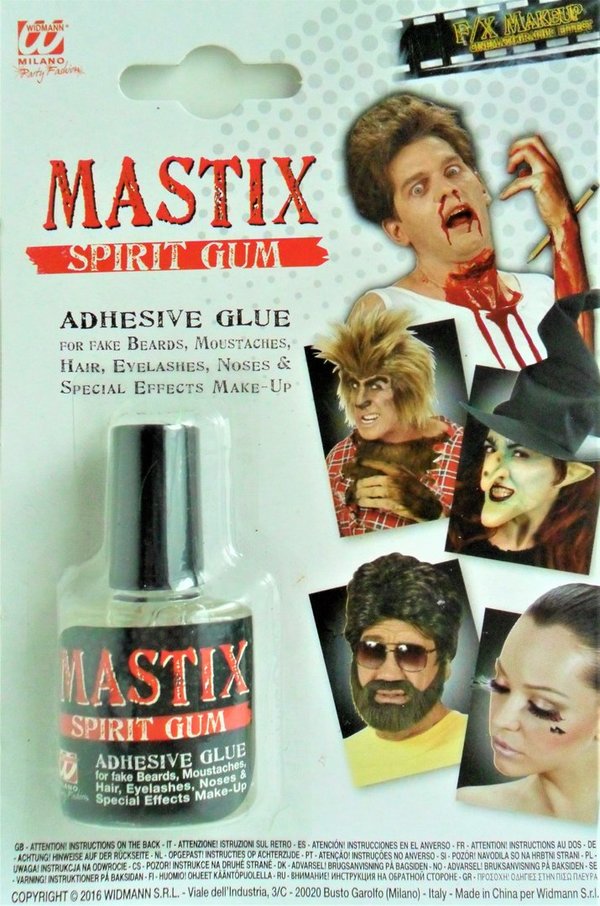 Mastix FX Hautkleber in Glasflasche mit Pinsel