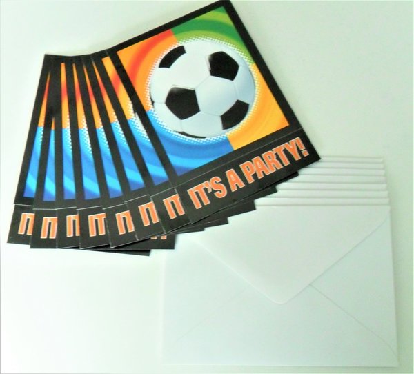 Einladungskarten Fussball
