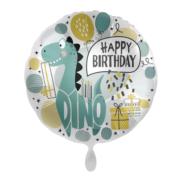 1 Folienballon "Cool Dino Party"