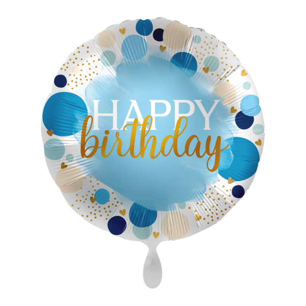 1 Folienballon " Lucky Birthday "