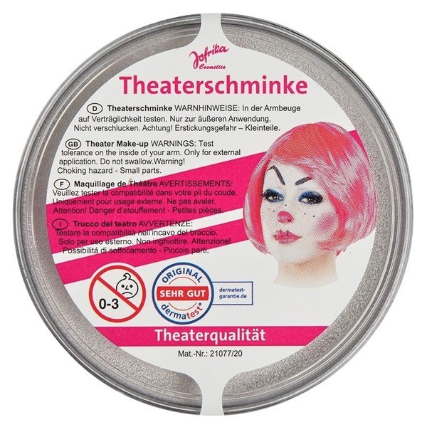 Theaterschminke - silber 25g