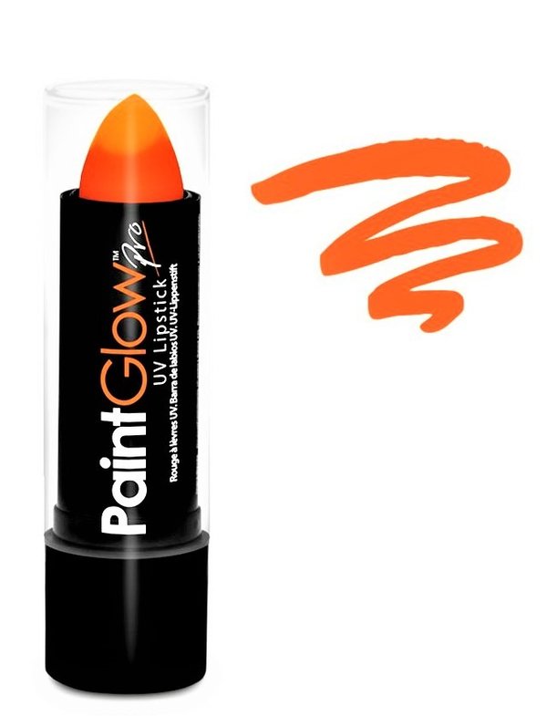 UV Neon Orange Lipstick - 4 g