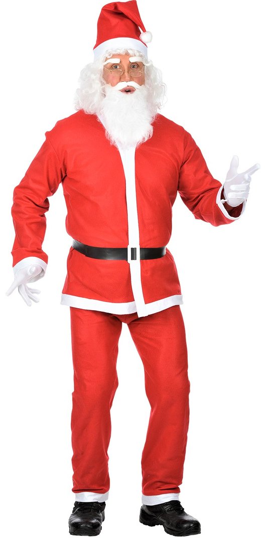 Santa Claus Kostüm Gr. M/L