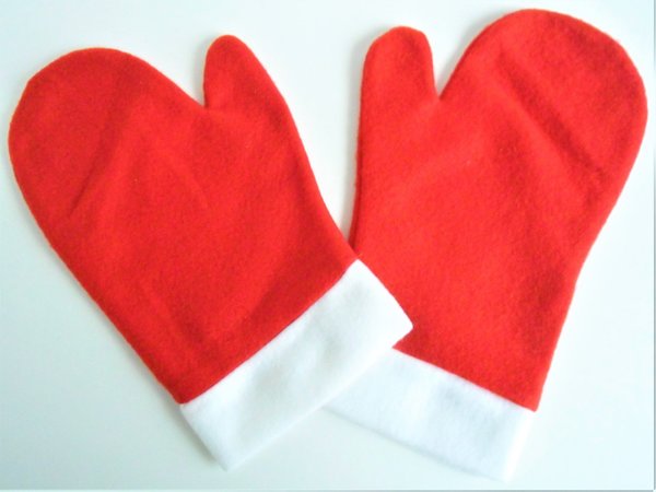 Weihnachtsmann Handschuhe