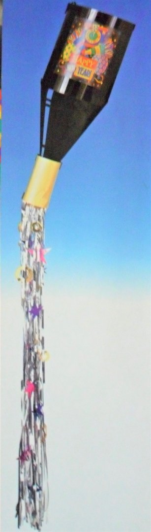 Folien Hängedekoration "Champagnerflasche" 122 cm