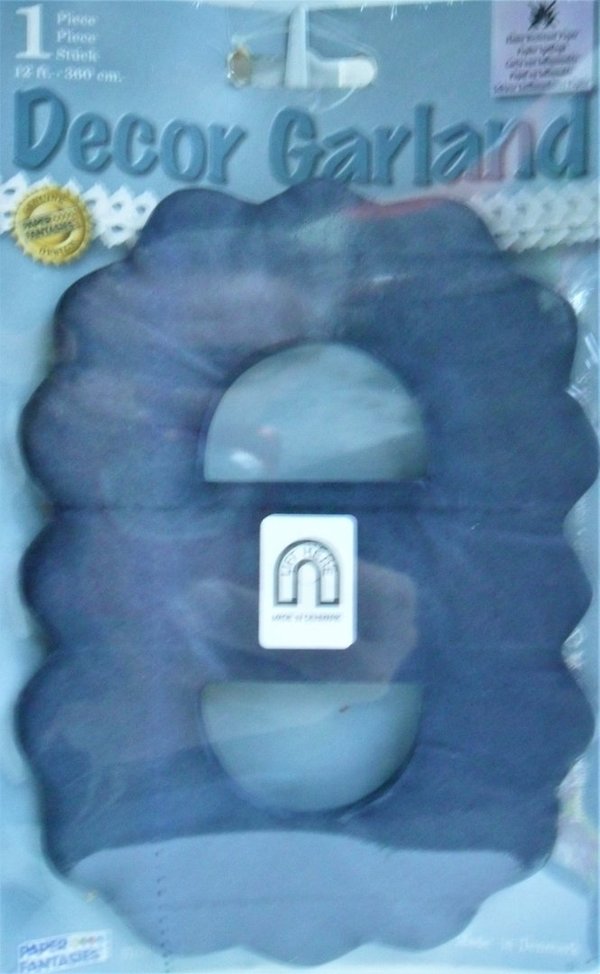 Paper Fantasies Decor Girlande - Navy Blau - 360cm