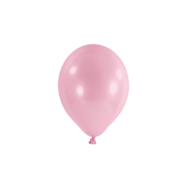 100 Miniballons - Pastell Rosa - 12cm
