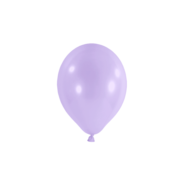 100 Miniballons - Pastell Lavendel - 12cm