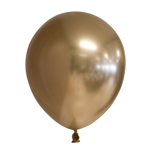 10 Chrome Luftballons - 30cm - Gold