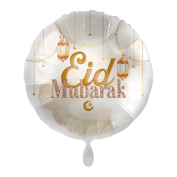 1 Folienballon - Eid Mubarak Shining Oriental