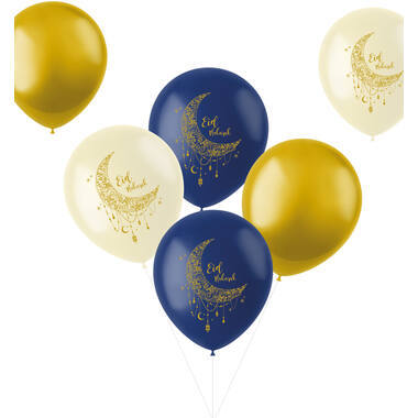 Balloons "Eid Mubarak"  33cm - 6 Stück